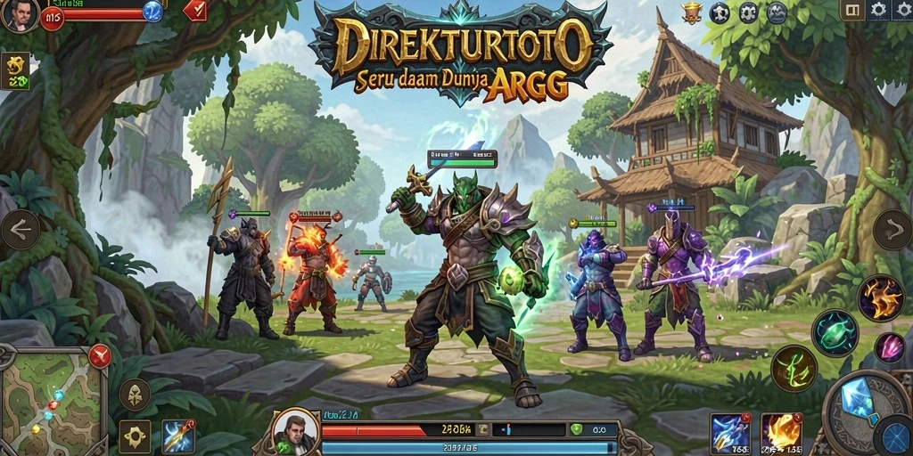 Combat seru dan grafis menawan dalam DIREKTURTOTO.
