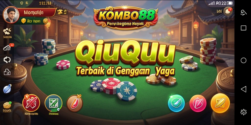 Tampilan gameplay menarik dan kompetitif dalam KOMBO88.