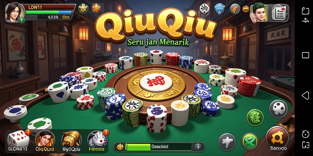 Screenshot gameplay QiuQiu yang menarik dan seru di LDN11.