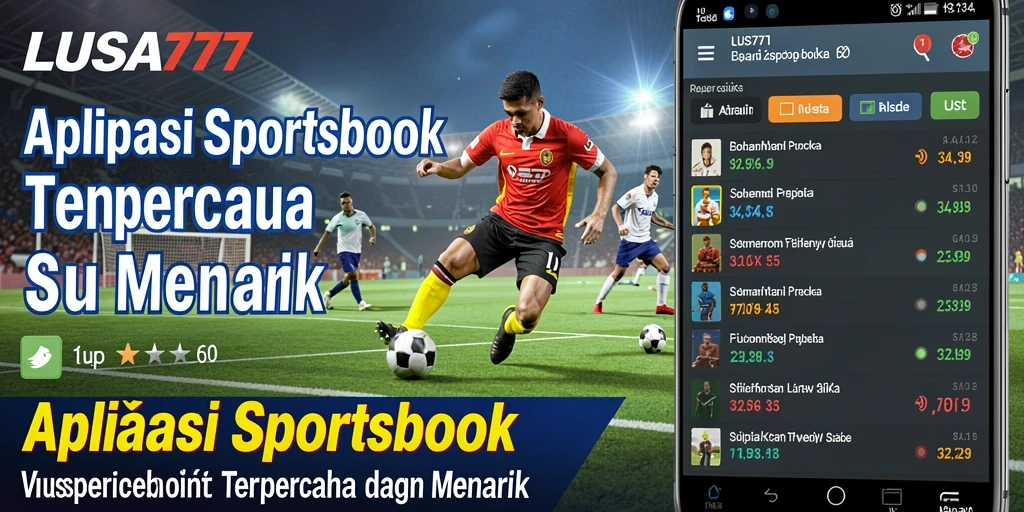 Tampilan menarik dari gameplay LUSA777 dalam taruhan Sportsbook.