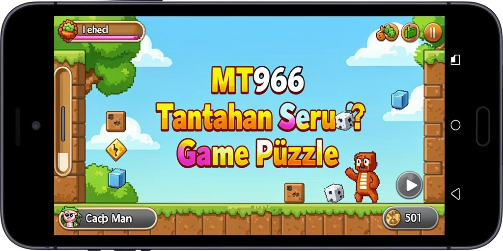 Tampilan gameplay MT966 yang penuh teka-teki menantang.