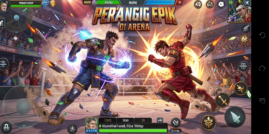 Tampilan gameplay R6R6 yang mendebarkan dan penuh aksi.
