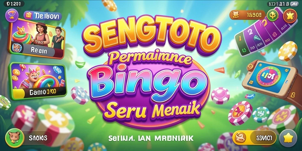 Tampilan gameplay seru dalam aplikasi Bingo SENGTOTO.