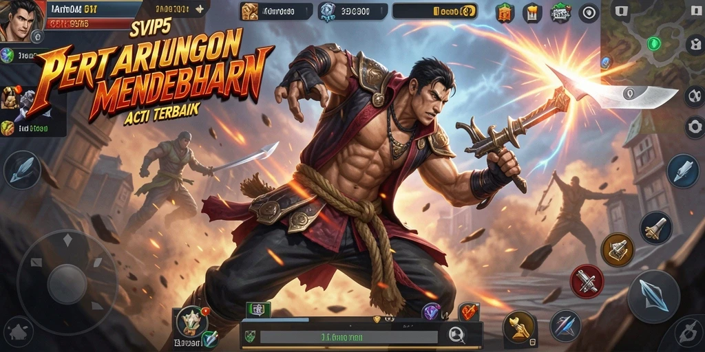 Tampilan gameplay seru dari SVIP5 dengan aksi cepat dan dinamis.