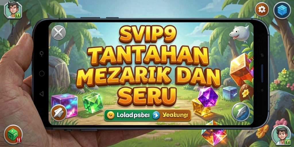 Screenshot gameplay SVIP9 menampilkan teka-teki seru dan menarik.