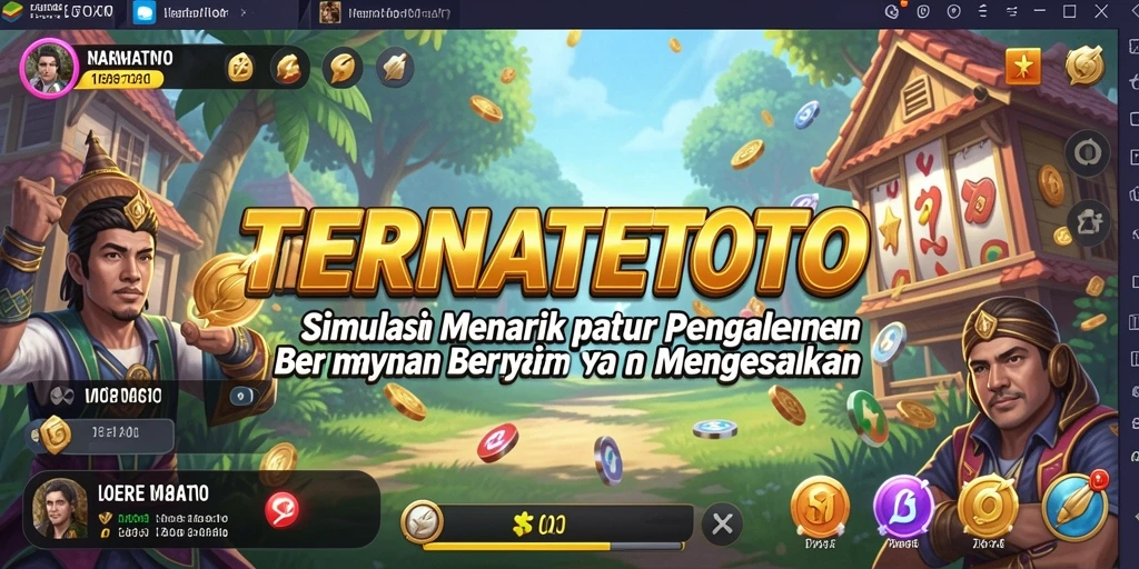 Gameplay TERNATETOTO yang menampilkan berbagai tantangan menarik.